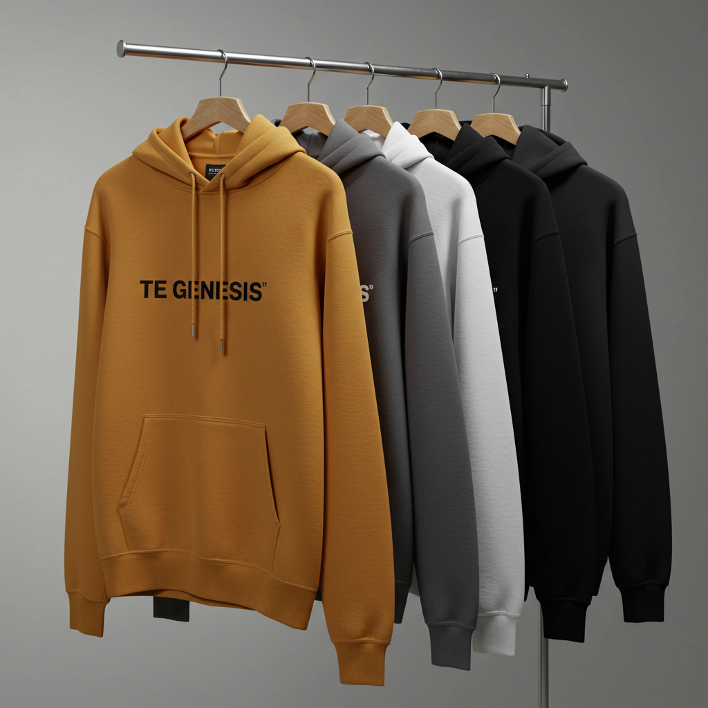 Custom Printed &and Embroidered Hoodies (Unisex)