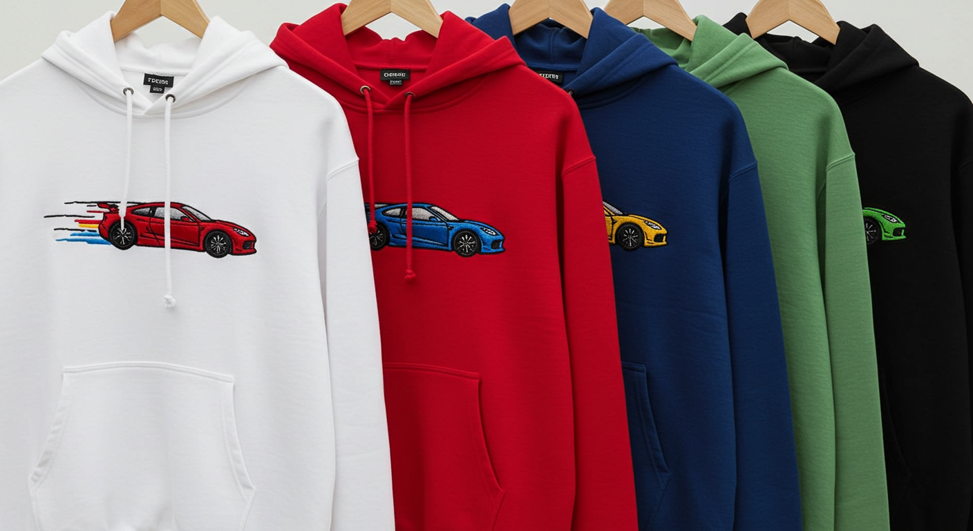 Custom Printed &and Embroidered Hoodies (Unisex)